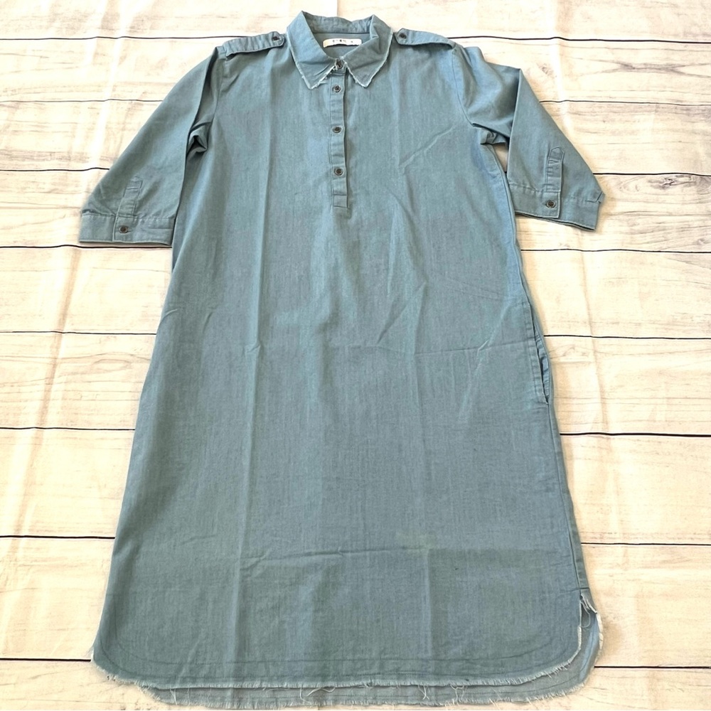 Coco Blanc Chambray Dress